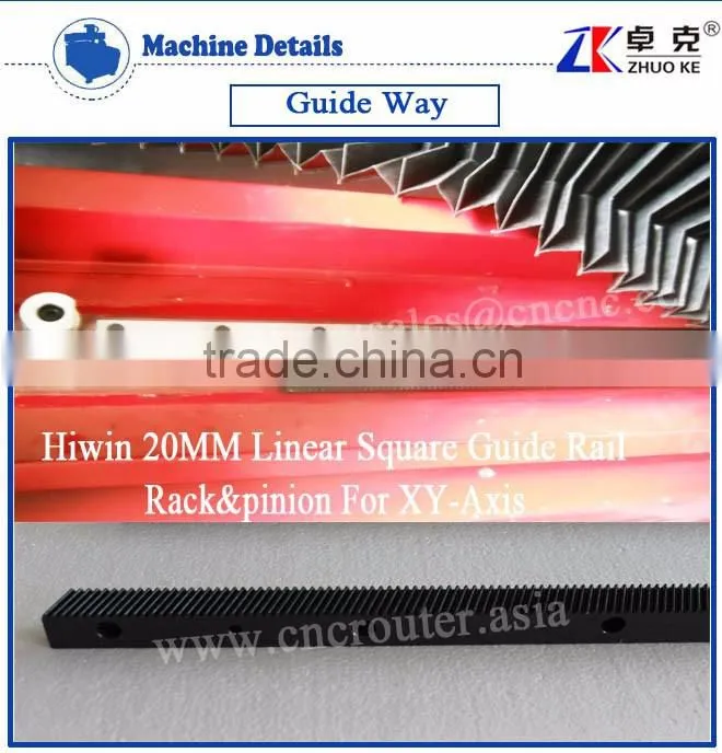 Heavy Duty Stone CNC Router Machine 1325 Also For Wood Aluminum With 5.5KW Big Power Spindle&Hybird Servo Motor