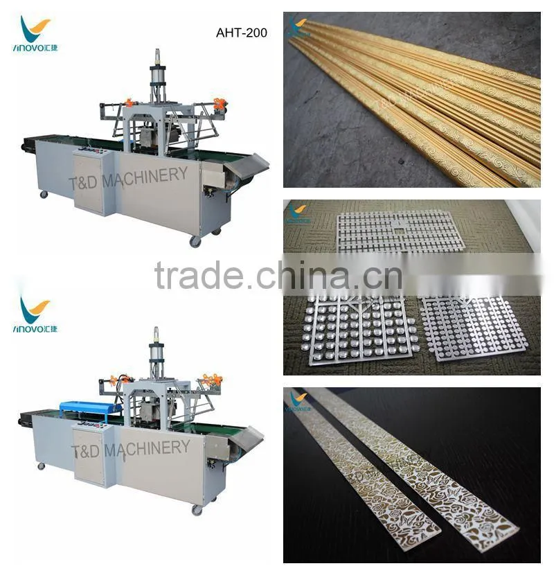 Automatic hot foil stamp machine