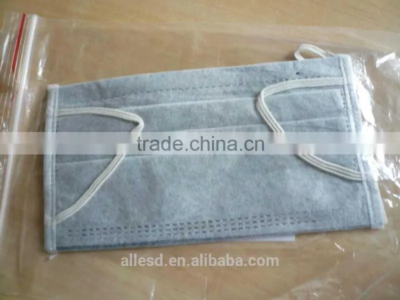 Disposable Nonwoven 4ply active carbon face mask