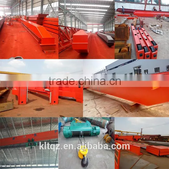 single girder 10 ton electric overhead bridge crane