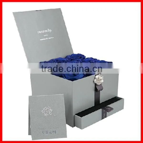 luxury Large Cardboard Custom Box for Flower Packaging Wholesale