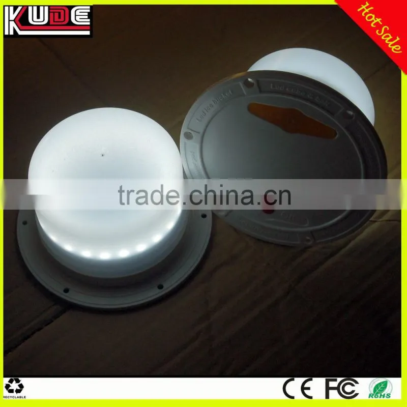 Rechargeable battery powered LED furniture light parts/RGB light with remote control