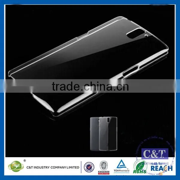 C&T Blue Rubber Flexible TPU Case for OnePlus One