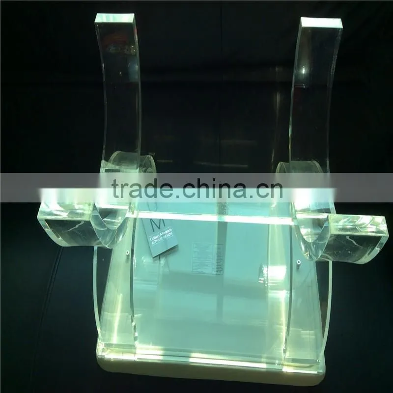 Acrylic bar stools clear for wholesale
