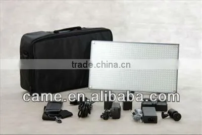 Batteries+Bi-color 2pcs 876LED Video Light+Free Bag