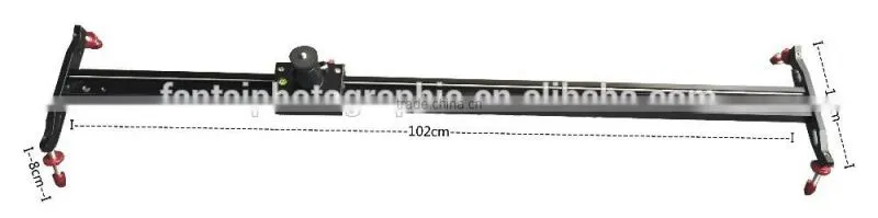 High Precision Black Mini Camera Slider For Camera Accessories