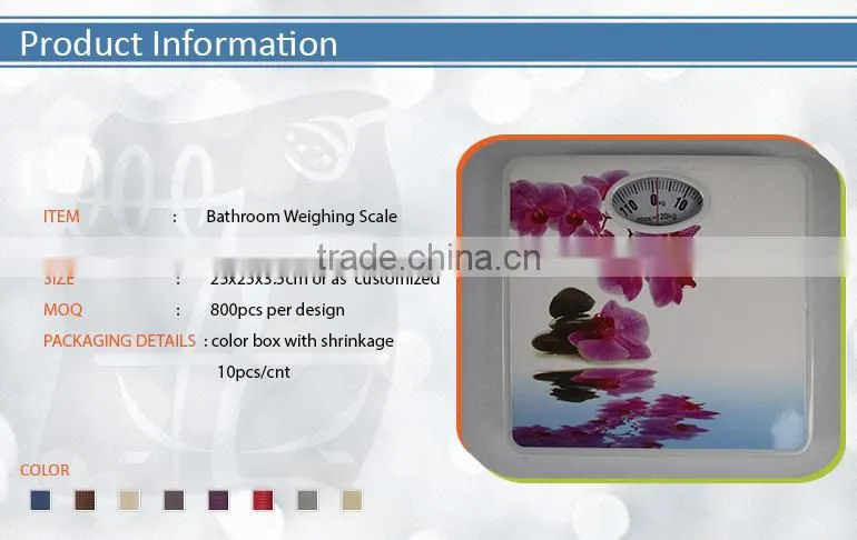 Printing Bathroom Weighing Scale