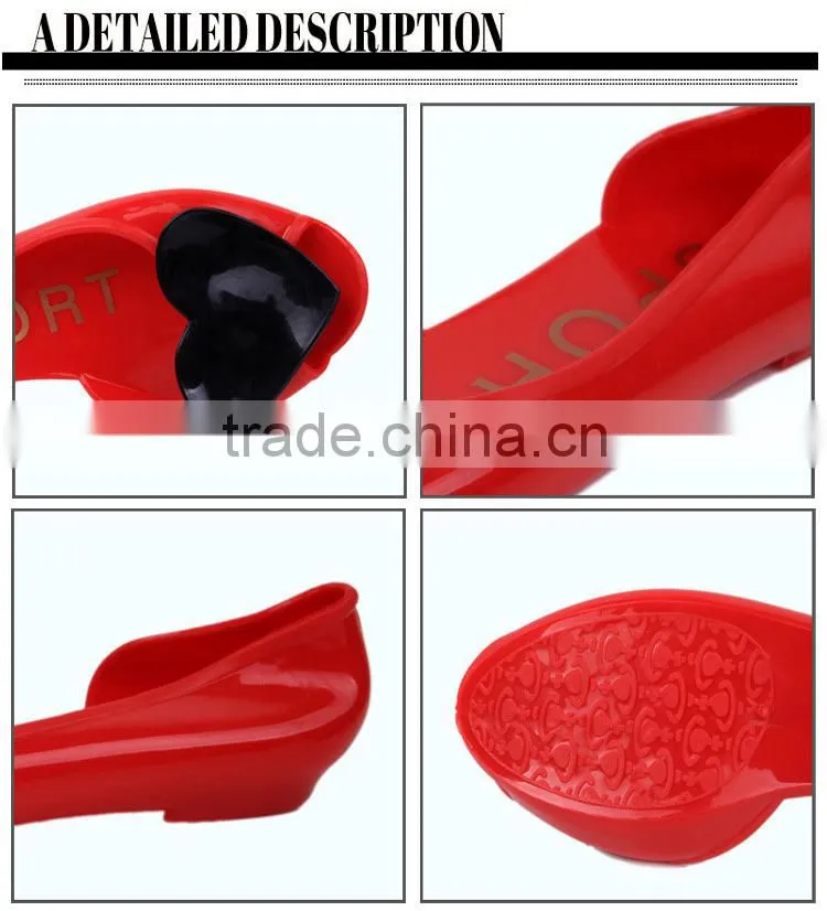 Free Shipping Summer Beach Jelly Sandal Heart gladiator sandals women Fish Toe Woman Flat Crystal Flip-flop Sandals