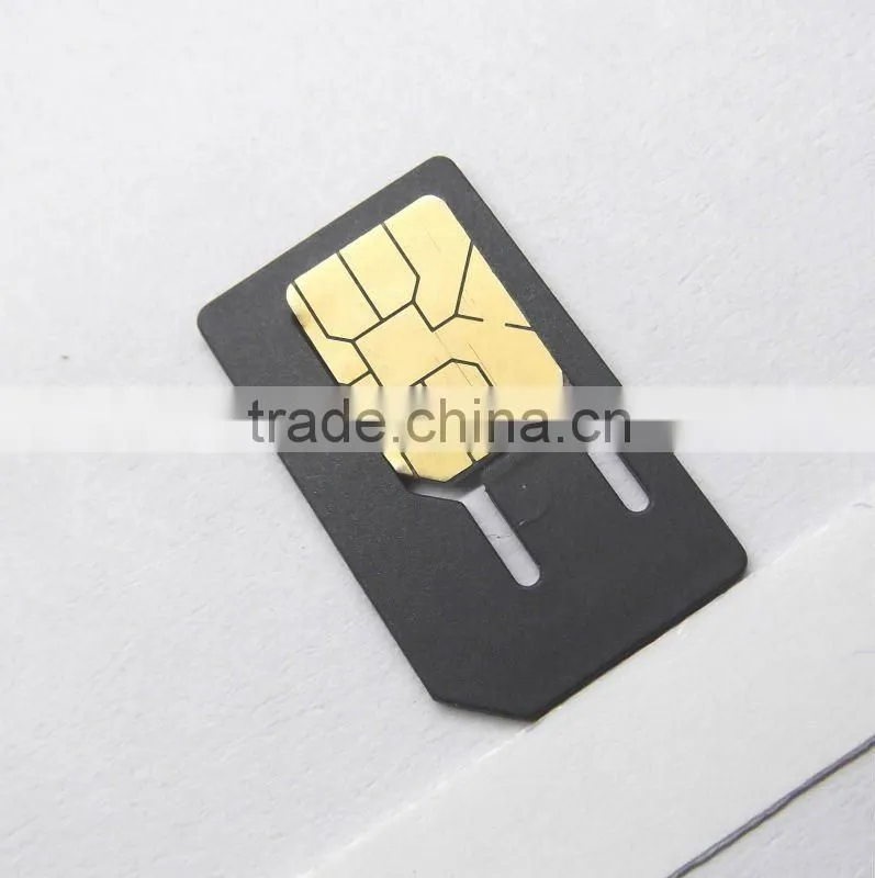 China factory making originally plastic 4FF to 2FF regular sim for iphone