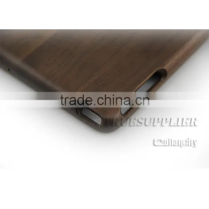 China manufacturer wholesale natural hard wood case for ipad body