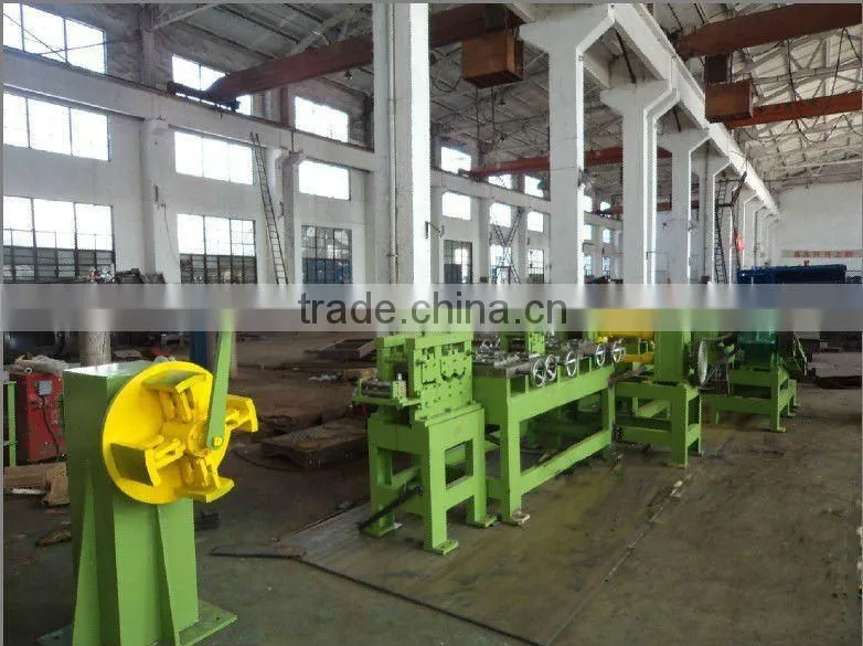 China automatic flat bar straightening and cut to length line