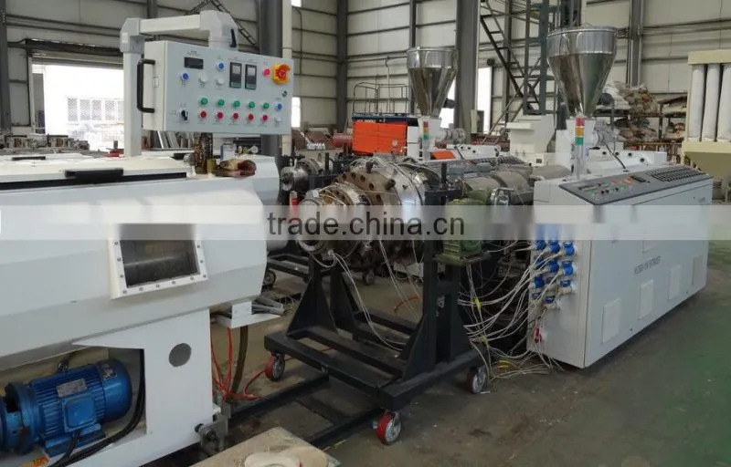 High output 800mm PVC pipe line