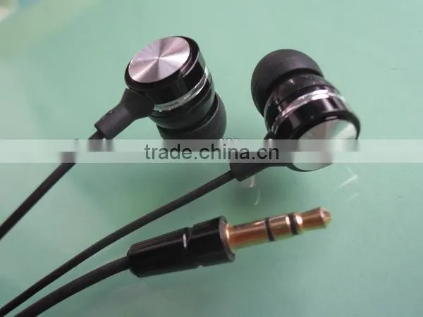 Hot Selling Cheapest Metal head phones&earbud For iphone