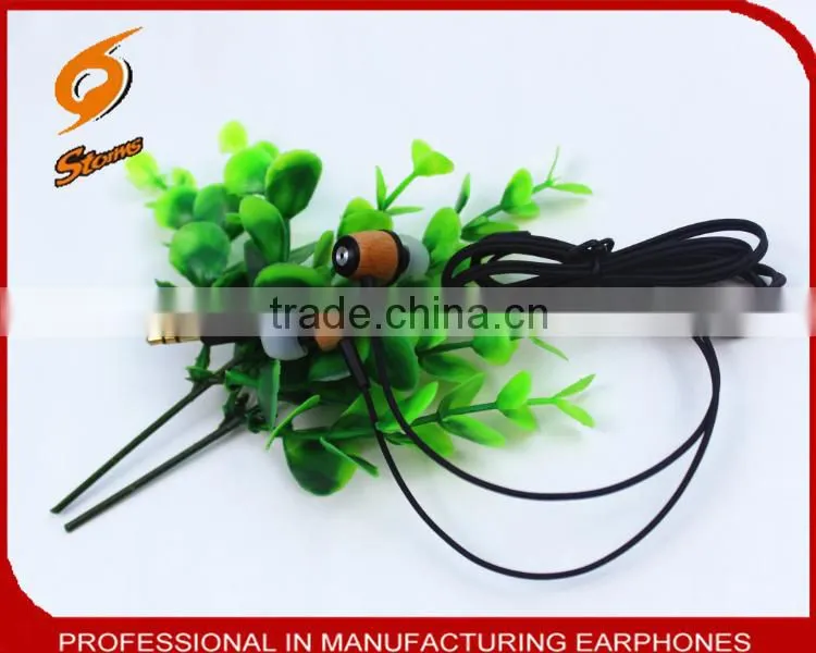 Hot SaleWooden Earphones ,Custom Earphones In Bulk,