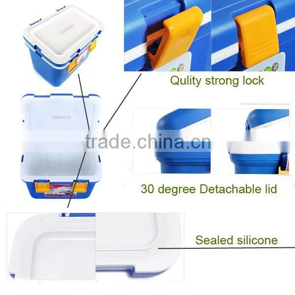 5/7/10/15/20/28L promotion wholesale plastic car cooler box