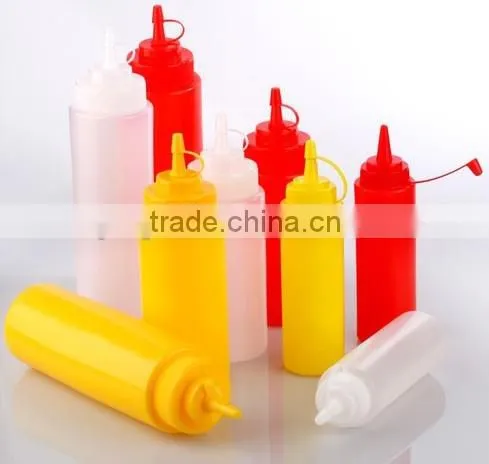 Food Grades 2015 New Popular Salad Sauce Plastic Bottle