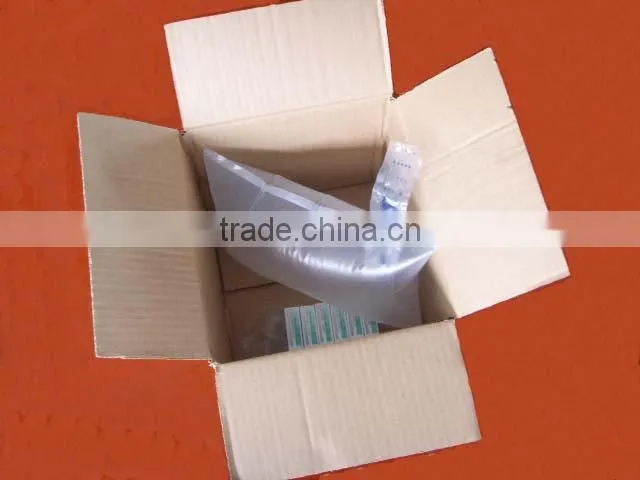 Security inflatable air cushion bag filling