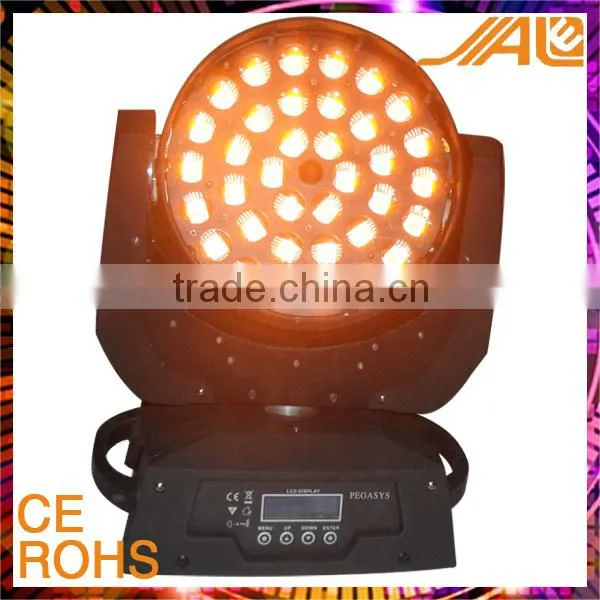 HOT 36*10w RGBWA 5in1 Zoom led Moving head wash