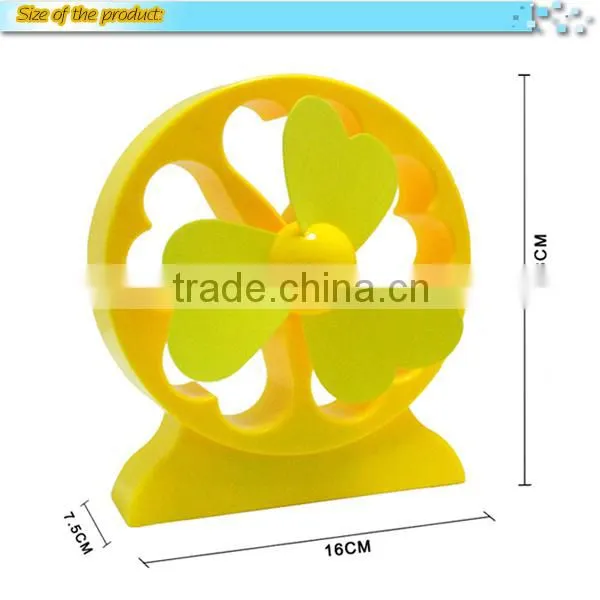 High quality USB cooling Lucky Flower desk fan for notebook, Summer gift,USB table Fan