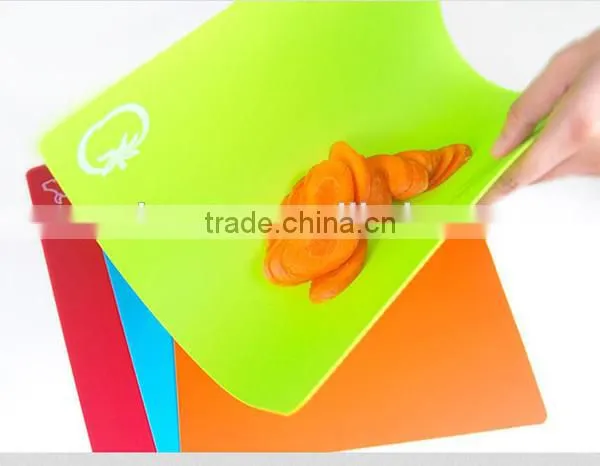 New PP Folding Non-Slip Thin Kitchen Chopping Block/Cutting Board