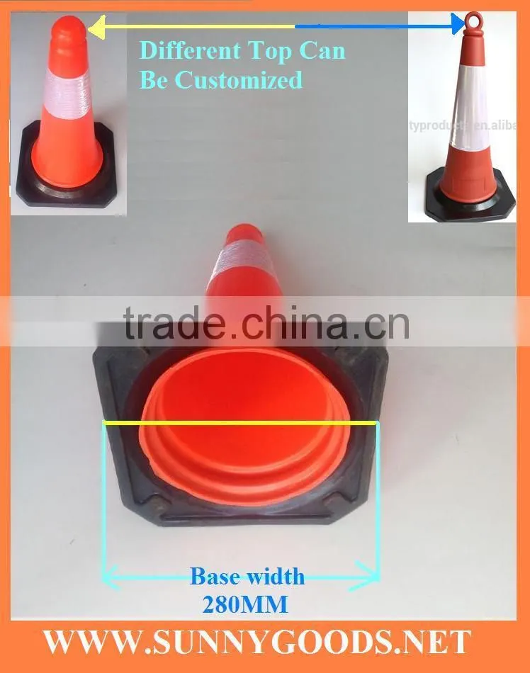 height 500mm safety plastic traffic sport cones