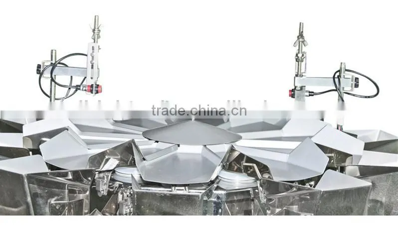 CE approved high speed and accuracy 10 Heads Computerized Combination Weigher HT-W10T
