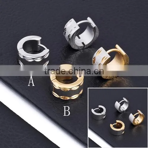 Fashion Stainless Steel Diamond Earrings