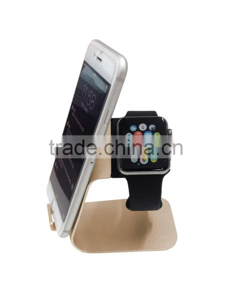2015 New Products for apple watch stand aluminum,watch display stand,for apple watch aluminium metal stand