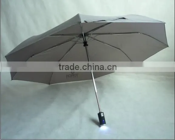 Atuomatic Folding flash umbrella led umbrella