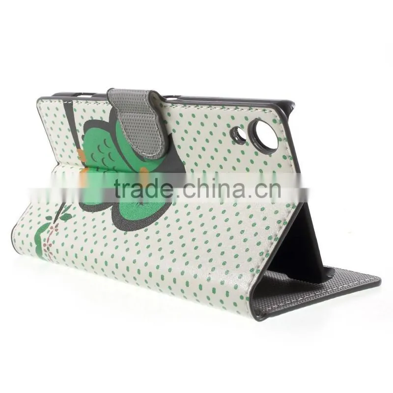 For Sony Phone Leather Case, for Sony Xperia Z4 Phone Leather Flip Cover