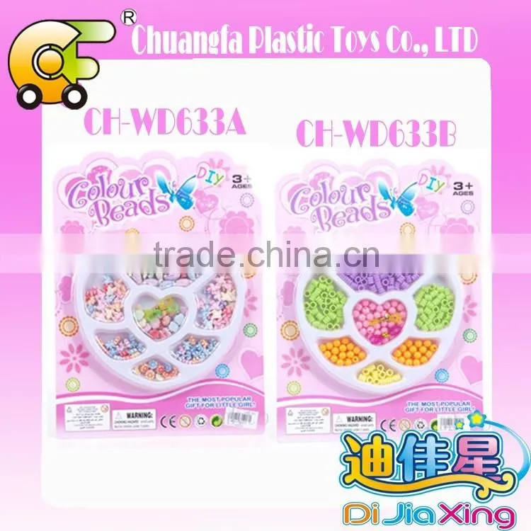 New Design DIY Plastic beaded bracelet kids diy crafts