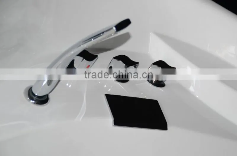 Whirlpool bathtub with step(C008)