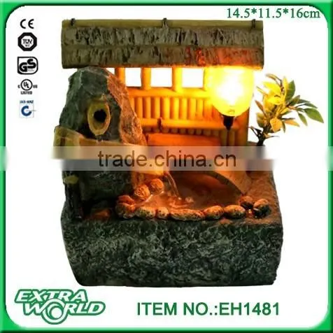 Soothing Rock Falls Tabletop Mini Wall Watefall Fountain