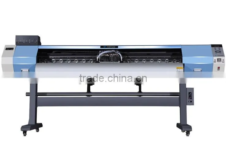 1.9m high speed high resolution dx5 head uv printer for sale