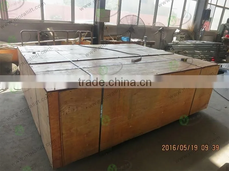 Safe Dealership Wanted Scissor Elevating Platform Hydraulic Car Revolving Stage