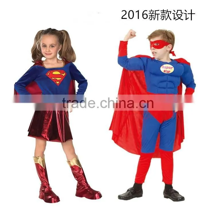 2016 Children play Cosplay uniform Halloween anime clothing cos costumes thor muscle performance clothing manufacturers