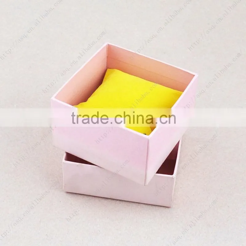 Custom cheap paper watch gift box with PVC window