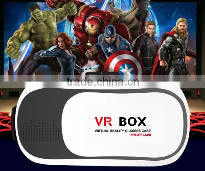 VR BOX 2.0 Version 3D Glasses for Smartphone + Bluetooth Remote Controller