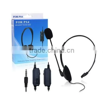good quality gaming earphone headset for ps4 with mic
