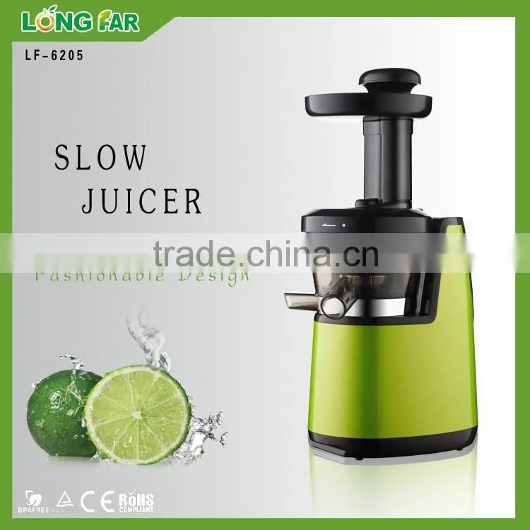 High quality PEI screw 150w 65RPM AC motor slow juicer extractor ,cold press juicer,slow juicer