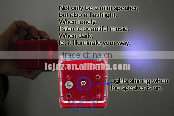Multifunctional mini sound box mp3 player