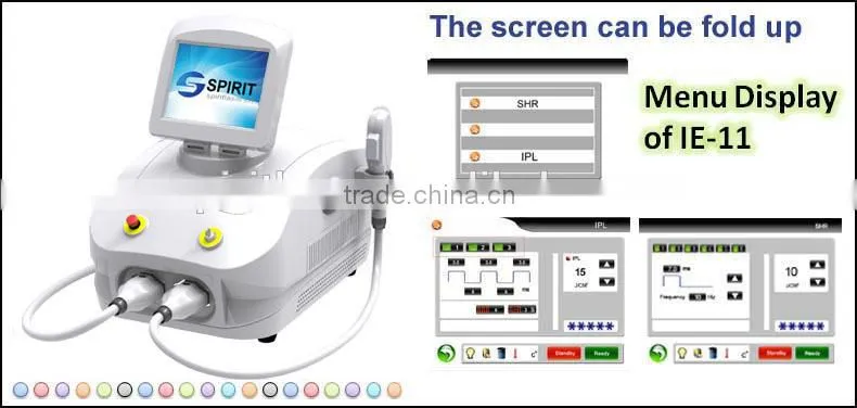 2 in 1 hair removal skin rejuvenation IPL Remove Unwanted Hair For Salon