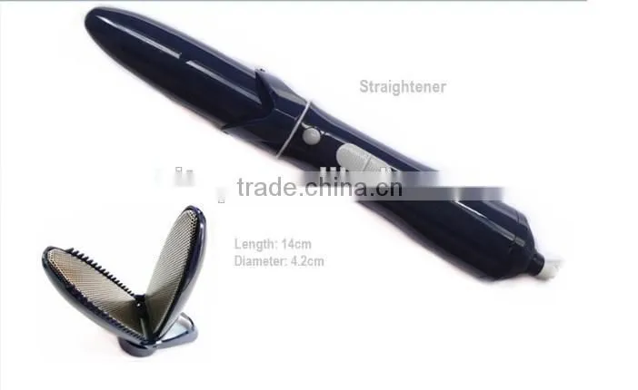 10 in 1 mutiple function hair curlers brush comb straightener dryer concentrator-black