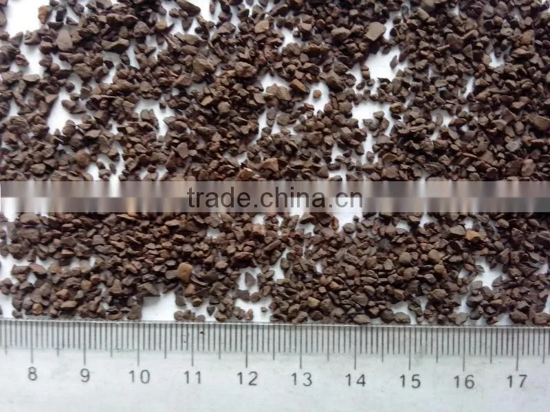 HONGYE MANGANESE SAND FILTER MEDIA/best filter material remove Fe and Mn
