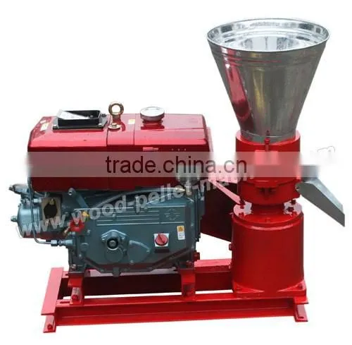 Factory Direct Diesel Flat Die Pellet Press
