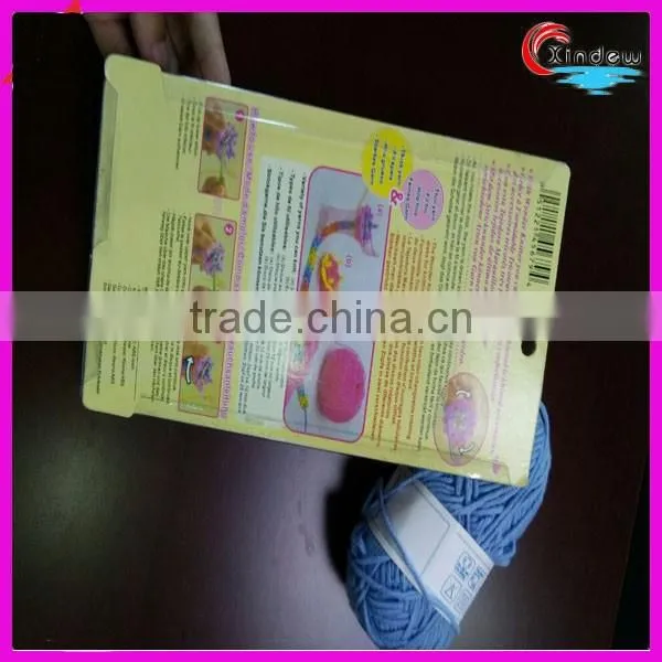 Knitting Loom Fancy Yarn Knitting Acrylic Blended Super Cotton Yarn