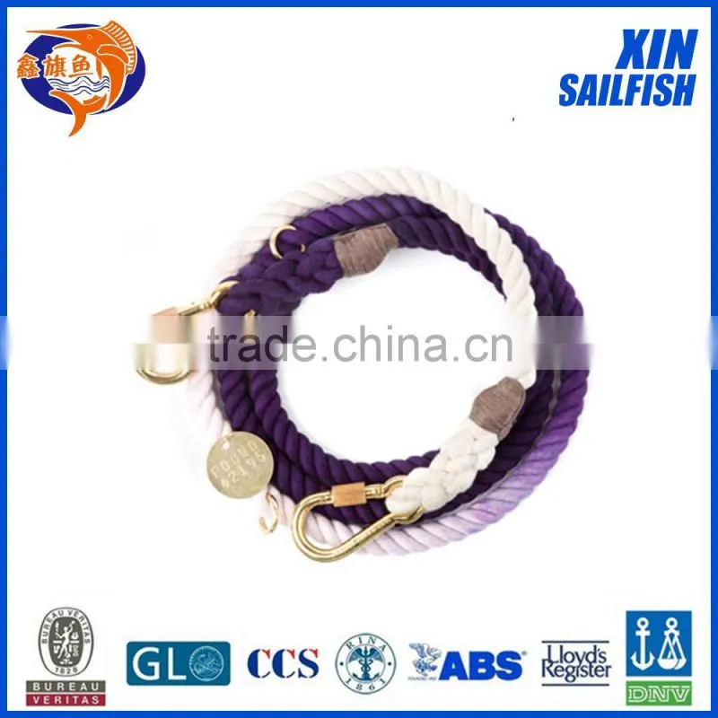 8 strand polypropylene mooring rope 16mm for cheap sale