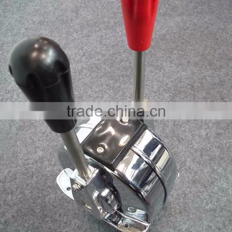 GJ1107 top mount marine dual/single marine control lever for fishing vessel, boats parts accessories