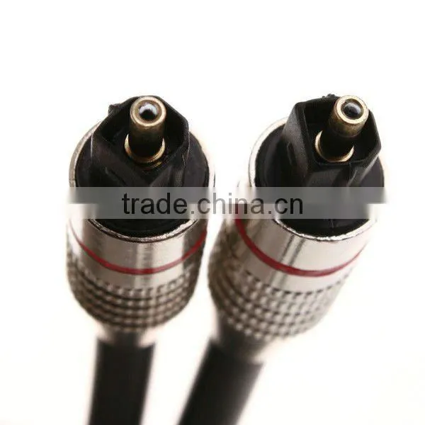 6.5FT Digital Audio Optical Fiber Toslink Cable Cord 2M