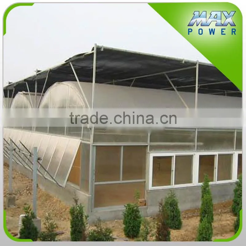 Poly film greenhouse inflation kit